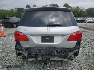 2016 Mercedes-Benz GL with VIN 4JGDF6EE8GA627407, listed as a Copart auction lot 73913644 with 104,366 mi miles and Salvage Title. Bid and sale history available at carsss.com. Image 6.