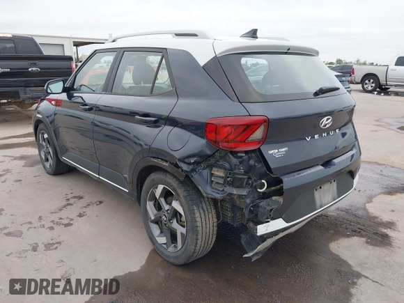 2020 Hyundai Venue SEL with VIN KMHRC8A32LU027103, listed as a IAAI auction lot 41948134 with 152,489 mi miles. Bid and sale history available at carsss.com. Image 6.