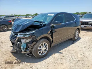 2023 Chevrolet Equinox LT with VIN 3GNAXUEG8PL223548, listed as a Copart auction lot 58626645 with 58,948 mi miles and Salvage title. Bid and sale history available at DreamBid. Image 1.