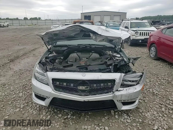 2014 Mercedes-Benz CLS 63 S AMG с VIN WDDLJ7GB0EA105803, выставлен на аукционе Copart как лот 65165534 с пробегом 43 371 миль миль и Списание • Salvage title. История ставок и продаж доступна на DreamBid. Изображение 11.