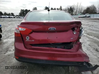 2014 Ford Focus SE with VIN 1FADP3F28EL366453, listed as a Copart auction lot 45737215 with 69,043 mi miles and Clean Title. Bid and sale history available at DreamBid. Image 6.