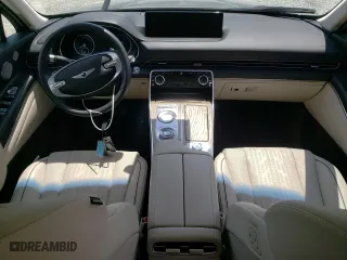 2021 Genesis GV80 with VIN KMUHBDSB7MU063093, listed as a Copart auction lot 57149364 with 55,817 mi miles and Salvage Title. Bid and sale history available at carsss.com. Image 8.