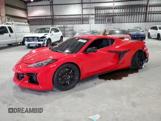 2023 Chevrolet Corvette 1LZ with VIN 1G1YD2D30P5602605, listed as a Copart auction lot 86160944 with 3,214 mi miles and Salvage Title. Bid and sale history available at DreamBid. Image 1.