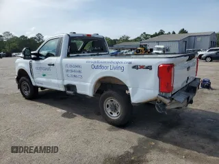 2024 Ford F-250 XL with VIN 1FTBF2BA1REE01033, listed as a Copart auction lot 57161275 with 49,465 mi miles and Salvage title. Bid and sale history available at DreamBid. Image 2.