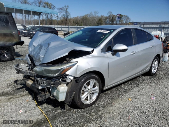 2016 Chevrolet Cruze LT with VIN 1G1BE5SM6G7286941, listed as a Copart auction lot 50544355 with 172,808 mi miles and Salvage Title. Bid and sale history available at carsss.com. Image 1.