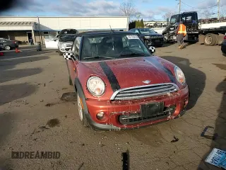2012 MINI Convertible z VIN WMWZN3C57CT265368, wystawiony jako Copart lot #87100414 z przebiegiem 124 102 mil mil oraz Szkoda całkowita • Salvage title. Historia ofert i sprzedaży dostępna na DreamBid. Obrazek 11.