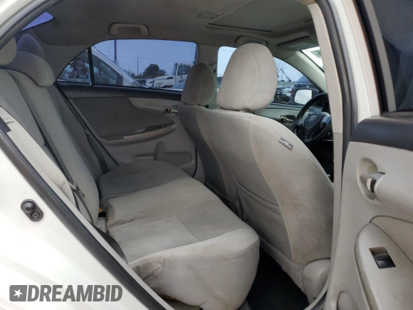 2012 Toyota Corolla L with VIN 5YFBU4EE0CP027816, listed as a Copart auction lot 51154085 with 157,357 mi miles and Salvage Title. Bid and sale history available at carsss.com. Image 10.