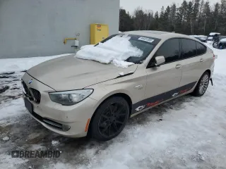 2011 BMW 5 Series GT 535i xDrive with VIN WBASP2C50BC338360, listed as a Copart auction lot 46491305 with 191,574 mi miles and Clean Title. Bid and sale history available at carsss.com. Image 1.