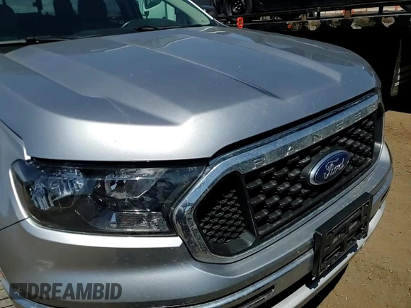 2020 Ford Ranger XL with VIN 1FTER4FH3LLA76864, listed as a Copart auction lot 57362145 with 25,309 mi miles and Salvage title. Bid and sale history available at DreamBid. Image 14.