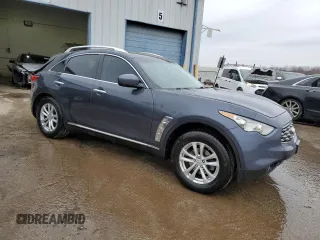 2011 Infiniti FX with VIN JN8AS1MW0BM730820, listed as a Copart auction lot 43178305 with 168,626 mi miles and Salvage Title. Bid and sale history available at DreamBid. Image 4.