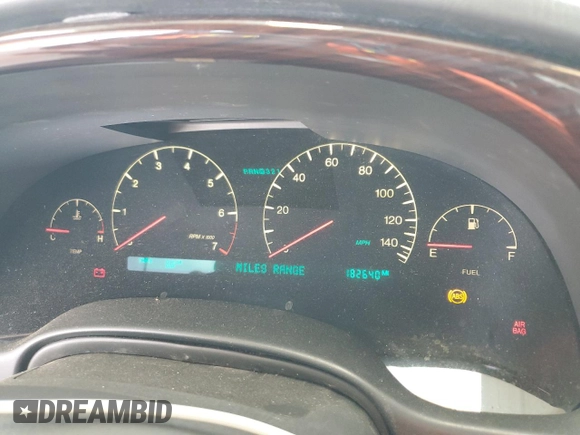 2004 Cadillac DeVille DTS z VIN 1G6KF57924U185324, wystawiony jako Copart lot #58222205 z przebiegiem 182 640 mil mil oraz Szkoda całkowita • Salvage title. Historia ofert i sprzedaży dostępna na DreamBid. Obrazek 9.