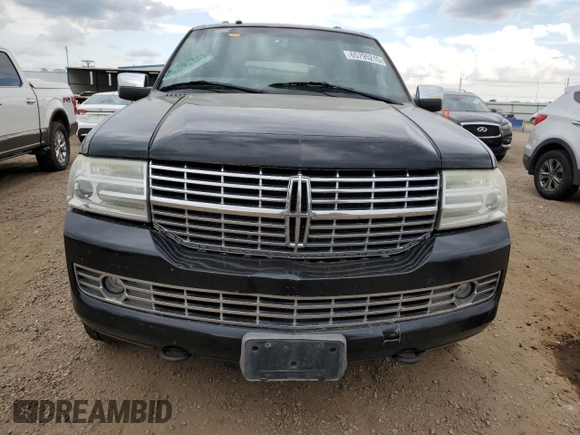 2008 Lincoln Navigator with VIN 5LMFU28548LJ09235, listed as a Copart auction lot 65795215 with 187,078 mi miles and Salvage title. Bid and sale history available at DreamBid. Image 5.