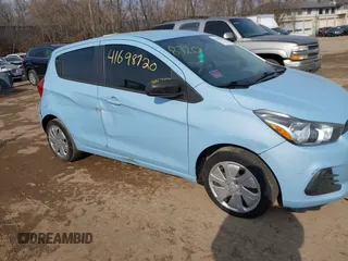 2016 Chevrolet Spark LS with VIN KL8CB6SA1GC582966, listed as a IAAI auction lot 41698720 with 92,053 mi miles. Bid and sale history available at carsss.com. Image 12.