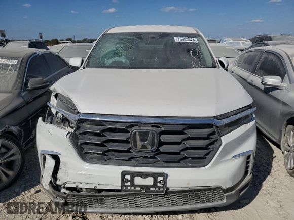 2024 Honda Pilot EX-L z VIN 5FNYG2H47RB006734, wystawiony jako Copart lot #78000524 z przebiegiem 23 960 mil mil oraz Szkoda całkowita • Salvage title. Historia ofert i sprzedaży dostępna na DreamBid. Obrazek 5.