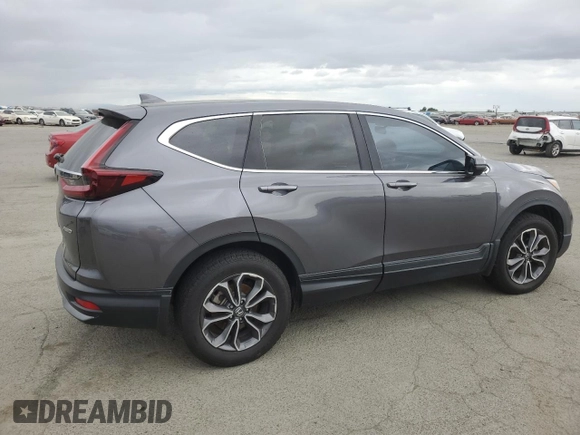 2020 Honda CR-V EX with VIN 2HKRW2H59LH671546, listed as a Copart auction lot 48035615 with 143,298 mi miles and Salvage Title. Bid and sale history available at carsss.com. Image 3.
