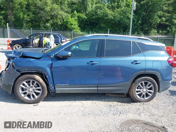2024 GMC Terrain SLT z VIN 3GKALVEG7RL310682, wystawiony jako IAAI lot #42388049 z przebiegiem 9 792 mil mil oraz . Historia ofert i sprzedaży dostępna na DreamBid. Obrazek 14.
