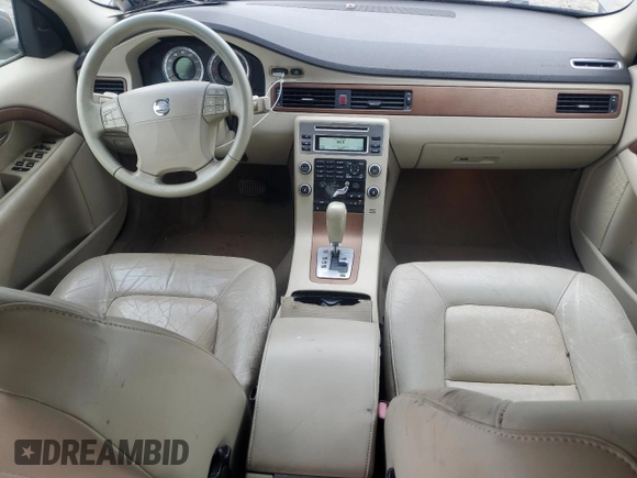 2009 Volvo S80 I6 Turbo with VIN YV1AH992591092729, listed as a Copart auction lot 50593385 with 66,266 mi miles and Clean Title. Bid and sale history available at carsss.com. Image 8.