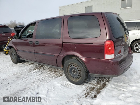 2009 Chevrolet Uplander LS with VIN 1GNDV23189D108866, listed as a Copart auction lot 86977734 with 228,276 mi miles and Salvage Title. Bid and sale history available at carsss.com. Image 2.