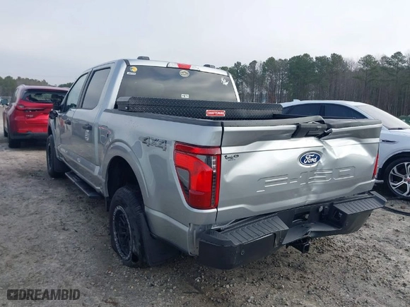 2024 Ford F-150 XL with VIN 1FTFW1L52RKD63374, listed as a IAAI auction lot 41453712 with 7,768 mi miles. Bid and sale history available at carsss.com. Image 6.