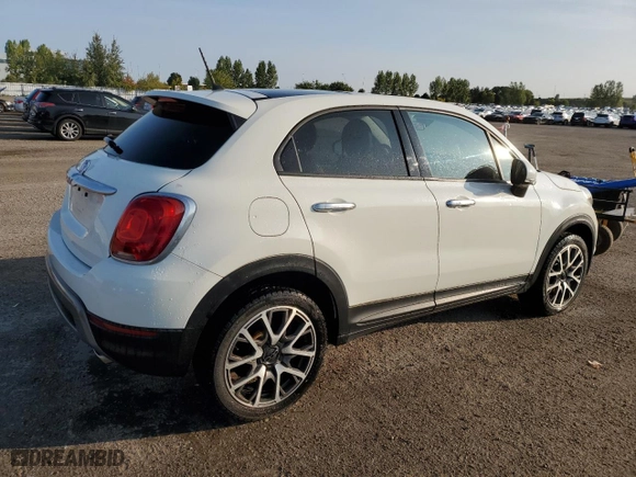 2017 FIAT 500X Urbana Edition with VIN ZFBCFXCB5HP578358, listed as a Copart auction lot 71152704 with 72,359 mi miles and Non Repairable. Bid and sale history available at carsss.com. Image 3.