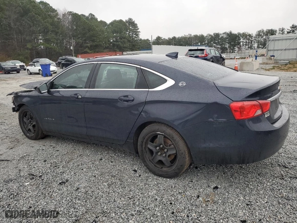 2016 Chevrolet Impala LS with VIN 1G11Z5SA3GU114972, listed as a Copart auction lot 44808895 with 165,687 mi miles and Salvage Title. Bid and sale history available at carsss.com. Image 2.
