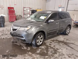 2012 Acura MDX Tech/Entertainment Pkg with VIN 2HNYD2H4XCH514040, listed as a IAAI auction lot 41564500 with 116,295 mi miles. Bid and sale history available at carsss.com. Image 2.