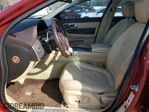 2010 Jaguar XF Premium Luxury with VIN SAJWA0GB9ALR77234, listed as a Copart auction lot 48592735 with 141,164 mi miles and Salvage Title. Bid and sale history available at carsss.com. Image 7.