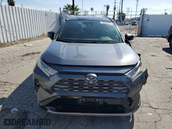 2021 Toyota RAV4 Hybrid XSE with VIN JTME6RFV8MD515368, listed as a Copart auction lot 49928325 with 48,655 mi miles and Salvage Title. Bid and sale history available at carsss.com. Image 5.