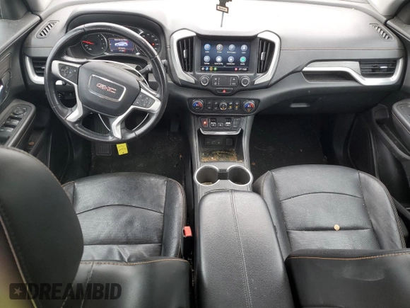 2020 GMC Terrain SLT with VIN 3GKALPEV3LL123327, listed as a Copart auction lot 85270414 with 111,640 mi miles and Salvage Title. Bid and sale history available at DreamBid. Image 8.