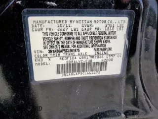 2012 Nissan Sentra S with VIN 3N1AB6AP5CL661675, listed as a Copart auction lot 58003275 with 132,980 mi miles and Salvage title. Bid and sale history available at DreamBid. Image 12.