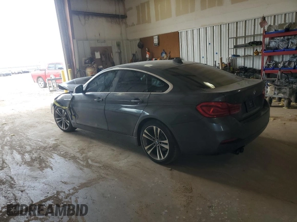 2019 BMW 4 Series 430i with VIN WBA4J1C51KBM12489, listed as a Copart auction lot 49719725 with 0 mi miles and Salvage Title. Bid and sale history available at carsss.com. Image 2.
