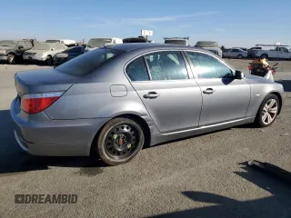 2009 BMW 5 Series 528i with VIN WBANU53519C119831, listed as a Copart auction lot 76983424 with 177,210 mi miles and Salvage Title. Bid and sale history available at carsss.com. Image 3.