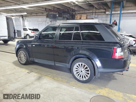 2012 Land Rover Range Rover Sport HSE with VIN SALSF2D4XCA722082, listed as a Copart auction lot 51611105 with 187,172 mi miles and Salvage Title. Bid and sale history available at carsss.com. Image 2.
