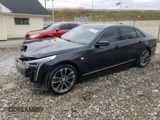 2019 Cadillac CT6 Luxury AWD with VIN 1G6KB5RS8KU135391, listed as a Copart auction lot 81174234 with 88,470 mi miles and Salvage Title. Bid and sale history available at DreamBid. Image 1.