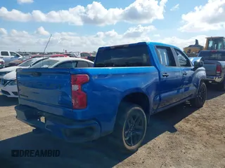 2024 Chevrolet Silverado 1500 Custom with VIN 3GCPABEK1RG202503, listed as a IAAI auction lot 40682689 with 6,605 mi miles and . Bid and sale history available at DreamBid. Image 4.