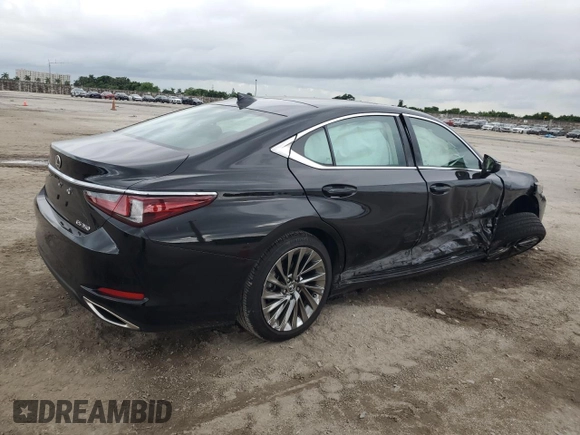 2024 Lexus ES 350 Luxury with VIN 58AEZ1B10RU162681, listed as a Copart auction lot 69149124 with 6,204 mi miles and Salvage title. Bid and sale history available at DreamBid. Image 3.