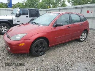 2003 Ford Focus ZX5 z VIN 3FAFP37313R136252, wystawiony jako Copart lot #57614655 z przebiegiem 158 749 mil mil oraz Szkoda całkowita • Salvage title. Historia ofert i sprzedaży dostępna na DreamBid. Obrazek 1.