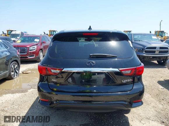 2020 Infiniti QX60 Luxe с VIN 5N1DL0MM9LC516314, выставлен на аукционе IAAI как лот 42211223 с пробегом 112 796 миль миль и . История ставок и продаж доступна на DreamBid. Изображение 16.