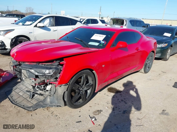 2019 Chevrolet Camaro 1LT with VIN 1G1FB1RS0K0139541, listed as a IAAI auction lot 41674031 with 62,602 mi miles. Bid and sale history available at carsss.com. Image 17.