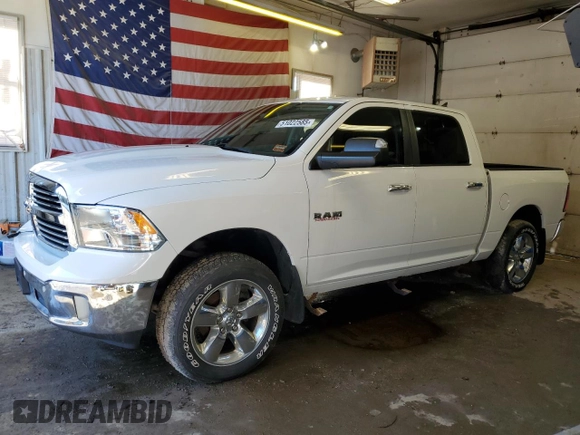 2016 Ram 1500 SLT with VIN 1C6RR7LM4GS357854, listed as a Copart auction lot 51022585 with 91,398 mi miles and Clean title. Bid and sale history available at DreamBid. Image 1.