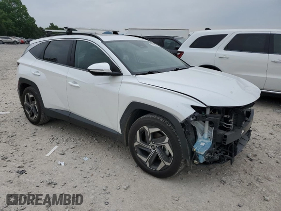 2022 Hyundai Tucson SEL z VIN 5NMJF3AE8NH060209, wystawiony jako Copart lot #57299575 z przebiegiem 67 639 mil mil oraz Szkoda całkowita • Salvage title. Historia ofert i sprzedaży dostępna na DreamBid. Obrazek 4.