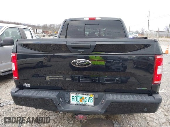 2020 Ford F-150 XL with VIN 1FTEW1CP1LFC63845, listed as a IAAI auction lot 41236313 with 89,644 mi miles. Bid and sale history available at carsss.com. Image 16.