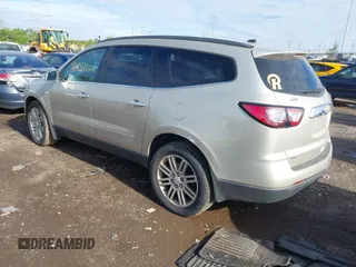 2015 Chevrolet Traverse LT with VIN 1GNKVGKD6FJ218604, listed as a IAAI auction lot 42142500 with 181,653 mi miles and . Bid and sale history available at DreamBid. Image 3.