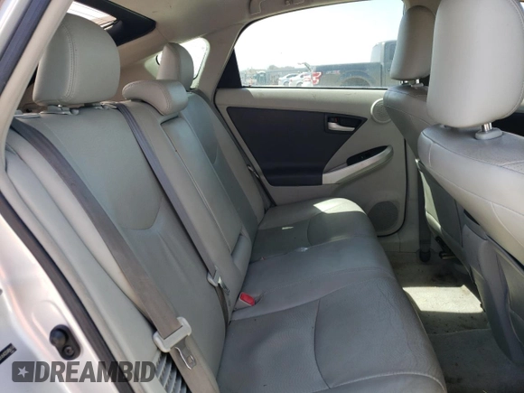 2010 Toyota Prius II with VIN JTDKN3DU6A0048614, listed as a Copart auction lot 50236425 with 62,119 mi miles and Clean Title. Bid and sale history available at carsss.com. Image 10.