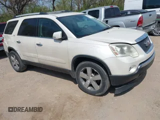 2011 GMC Acadia SLT2 with VIN 1GKKRSED0BJ412202, listed as a IAAI auction lot 41888903 with 181,263 mi miles and . Bid and sale history available at DreamBid. Image 1.