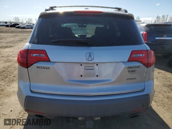 2008 Acura MDX with VIN 2HNYD28278H005433, listed as a Copart auction lot 51804585 with 213,287 mi miles and Clean Title. Bid and sale history available at DreamBid. Image 6.