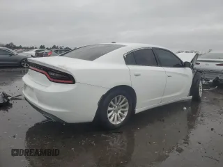 2015 Dodge Charger SE with VIN 2C3CDXBG1FH840253, listed as a Copart auction lot 44341075 with 192,206 mi miles and Salvage Title. Bid and sale history available at carsss.com. Image 3.