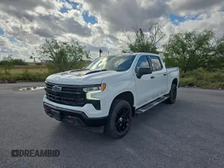 2022 Chevrolet Silverado 1500 LT Trail Boss with VIN 3GCUDFELXNG514100, listed as a Copart auction lot 86590144 with 44,909 mi miles and Salvage Title. Bid and sale history available at DreamBid. Image 2.
