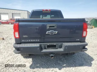 2018 Chevrolet Silverado 1500 LTZ with VIN 3GCUKSEC5JG431277, listed as a Copart auction lot 50258025 with 85,279 mi miles and Salvage Title. Bid and sale history available at DreamBid. Image 6.