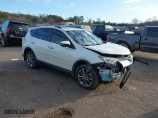 2017 Toyota RAV4 Limited with VIN JTMYFREV0HJ137357, listed as a IAAI auction lot 41496801 with 97,956 mi miles. Bid and sale history available at carsss.com. Image 1.